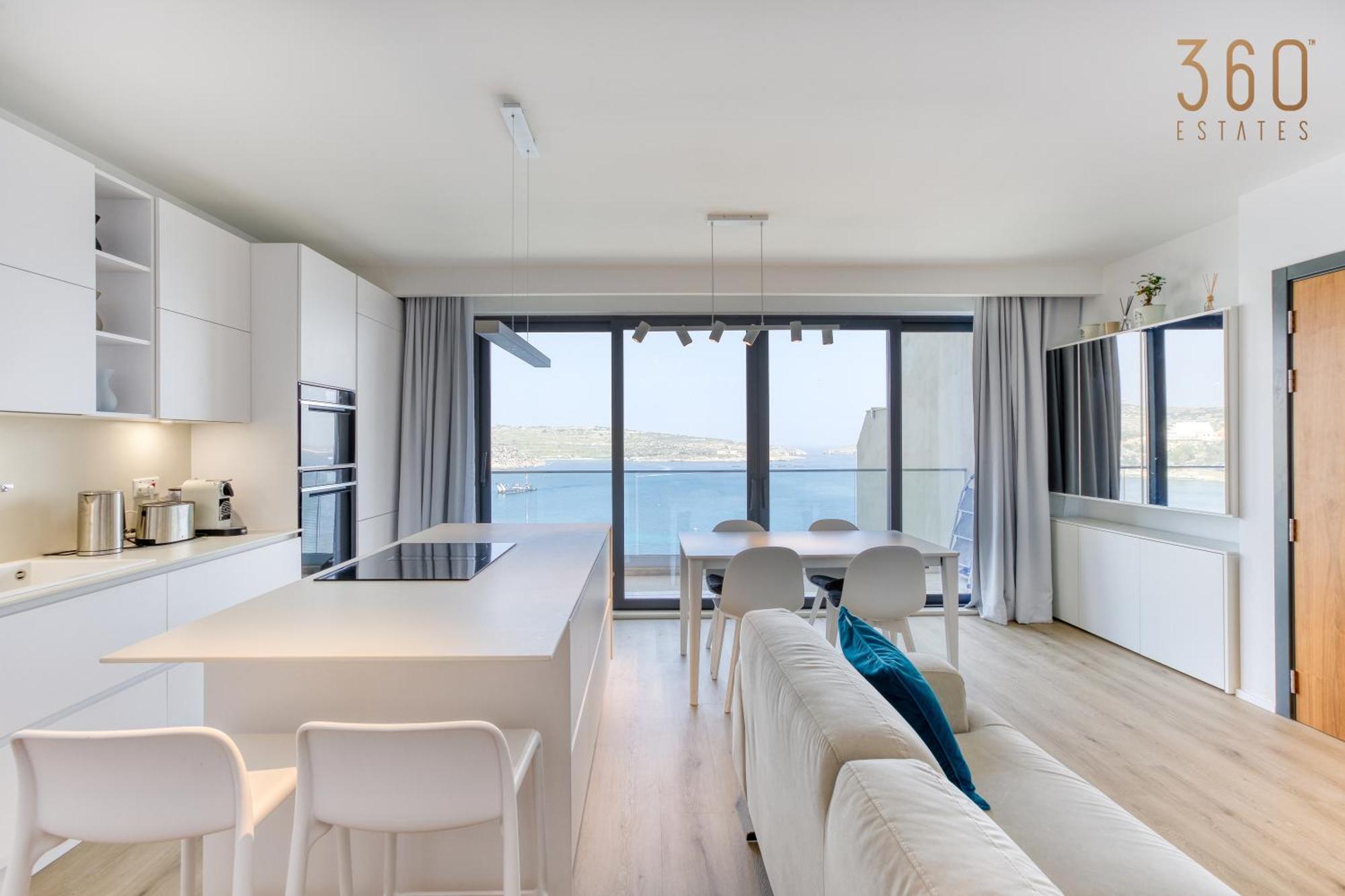 Designer 2Br Home With Stunning Views In St Pauls By 360 Estates San Pawl il-Baħar Extérieur photo