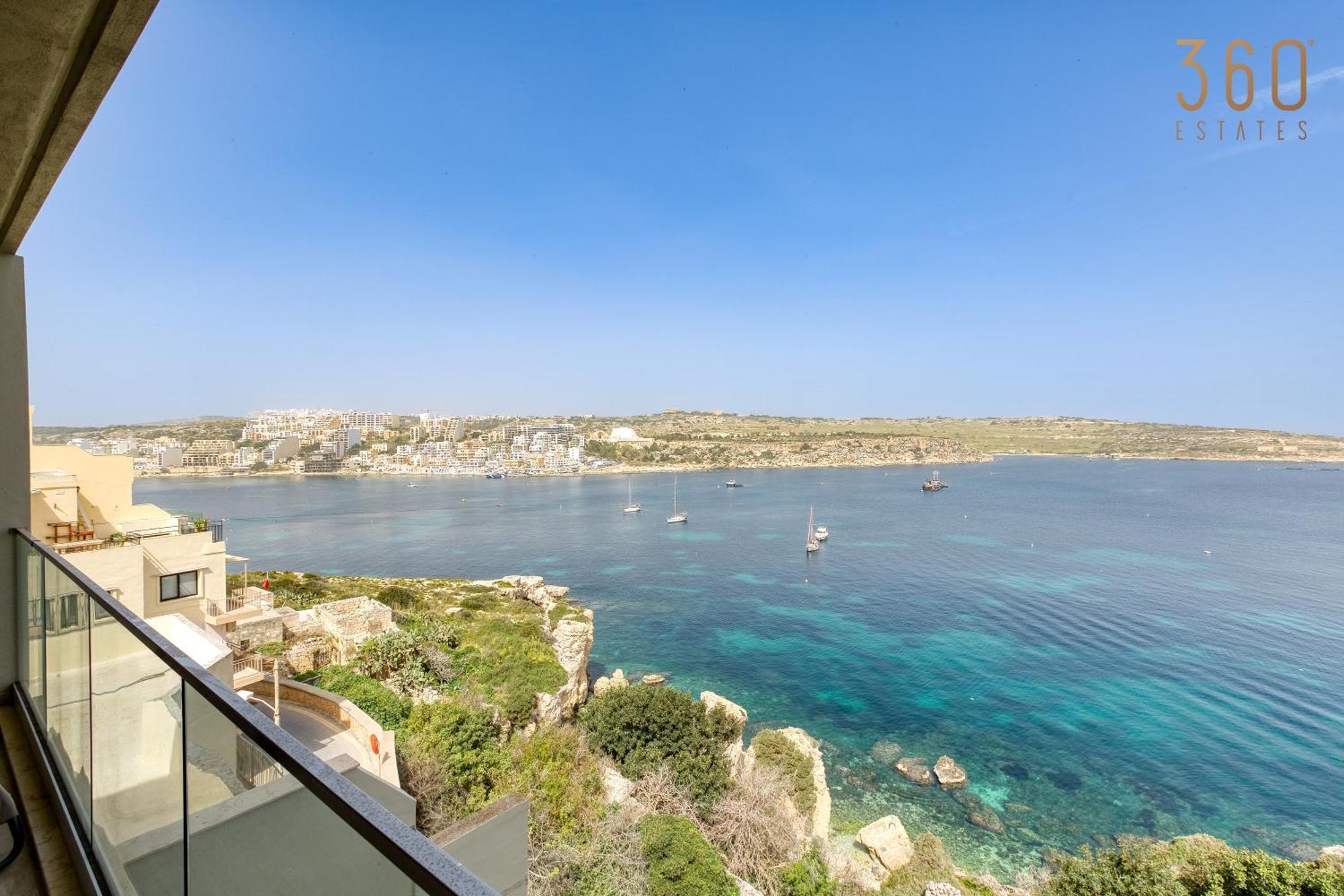 Designer 2Br Home With Stunning Views In St Pauls By 360 Estates San Pawl il-Baħar Extérieur photo